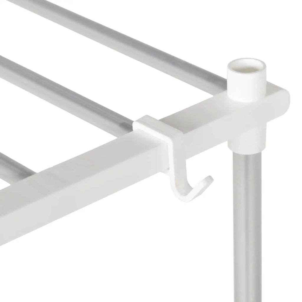 Mensola per lavatrice Bianco 70 x 27 x 136 cm Alluminio CFW5459485
