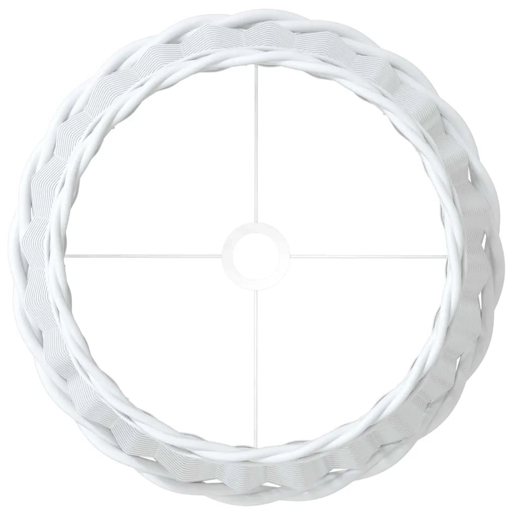 Paralume Bianco ?45x28 cm in Vimini CFW8974169