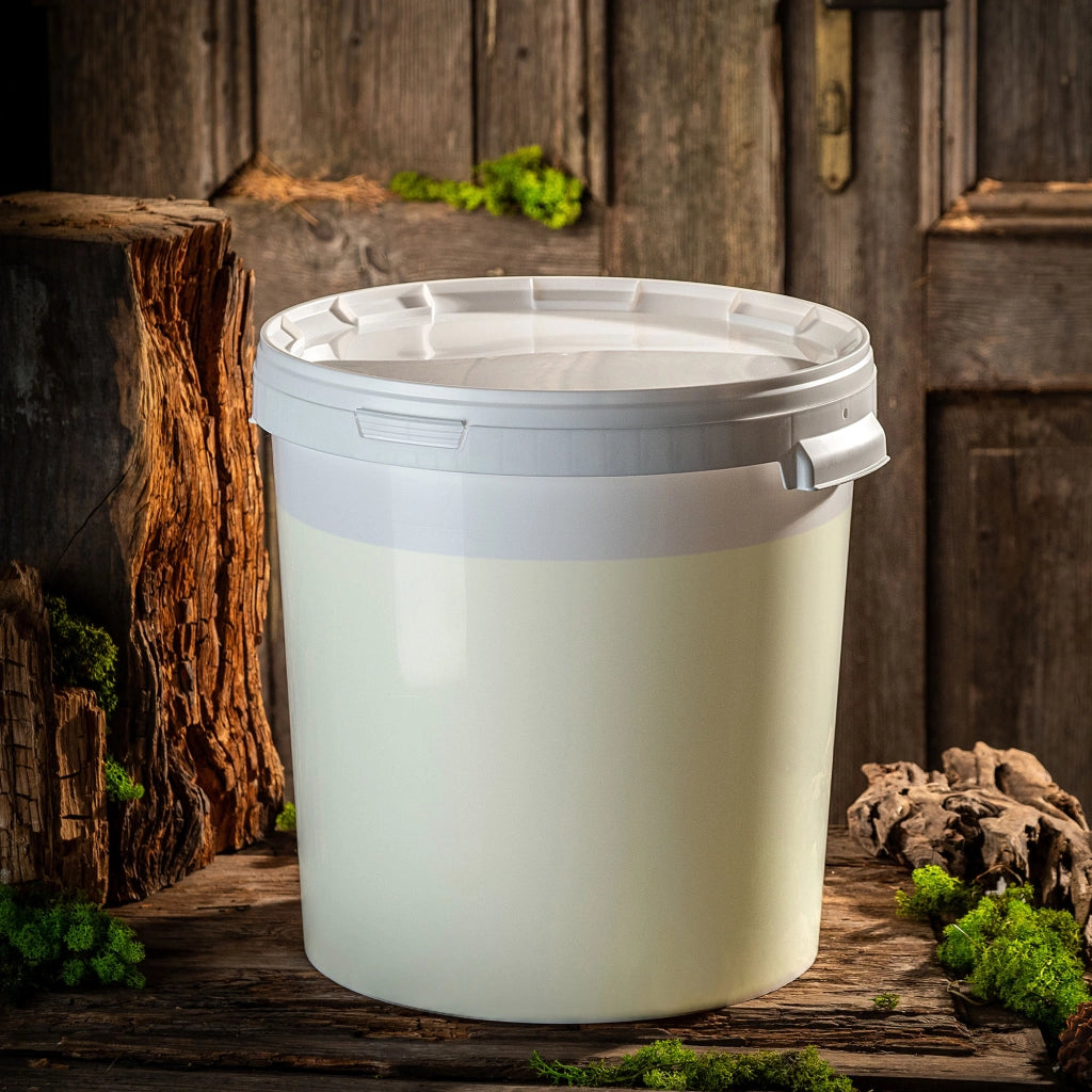 Contenitore per fermentazione KADAX da 33 litri, secchio per vino, liquori e birra con coperchio, fermentatore