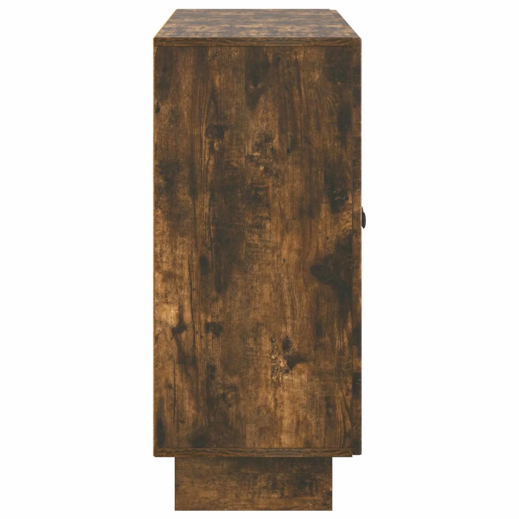 Credenza Rovere Fumo 89 x 34,5 x 80 cm Legno ingegnerizzato 893960