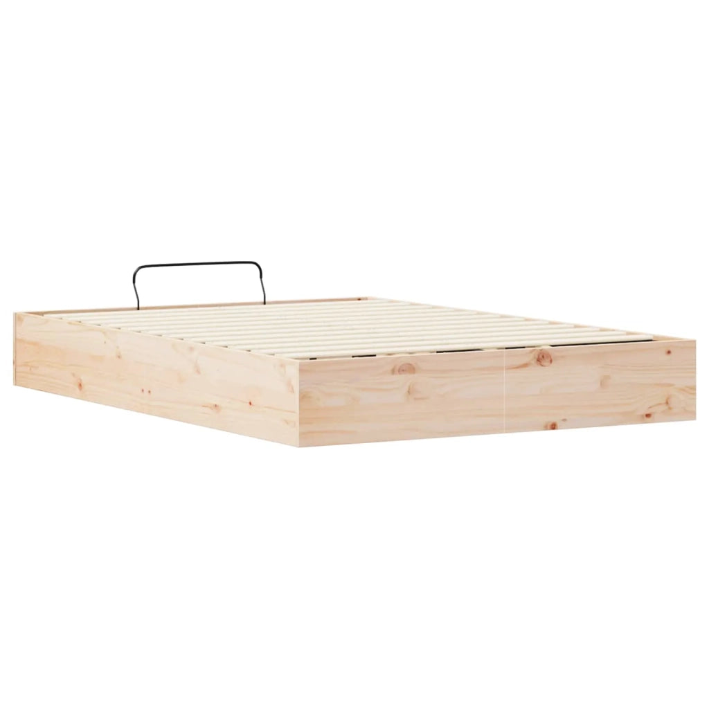 Telaio del Letto Ottomano con Ripostiglio Naturale 120 x 190 cm 3418774