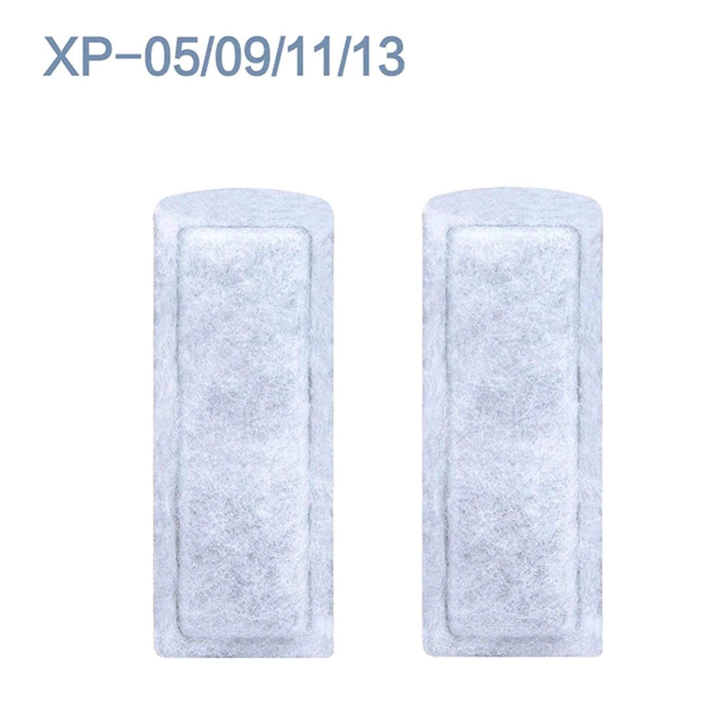 Trade Shop - Set 2 Pezzi Filtro Spugna Carbone Attivo Glb-01 Cotone Biochimica Sostituzione -