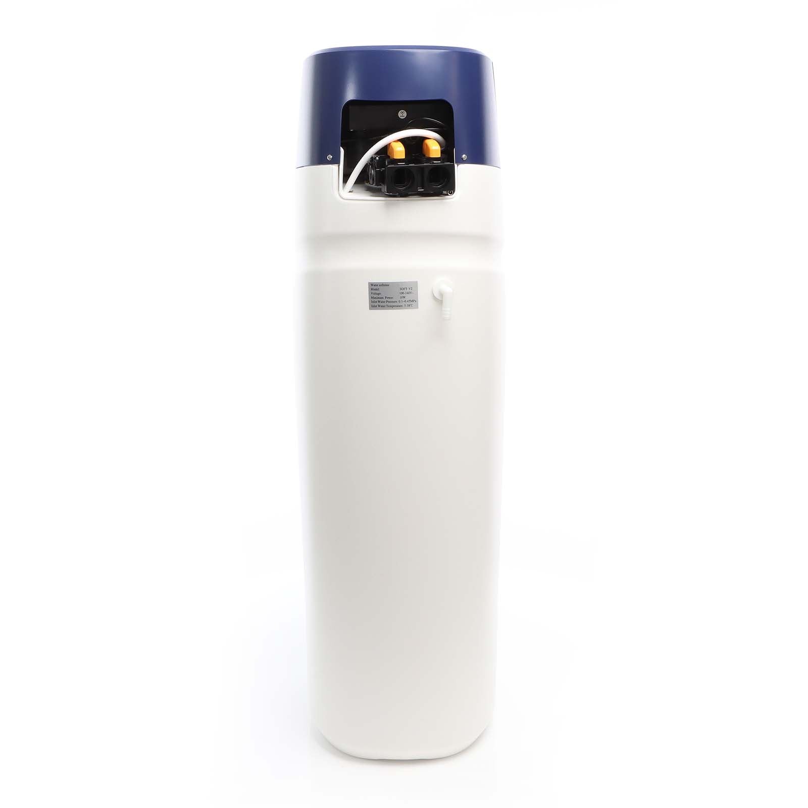 Naturewater SOFT-V2 Addolcitore d’acqua Scambiatore di ioni con serbatoio di resina da 25l
