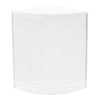 Set Banconi Negozi Bianco Phoenix LED C1200 CM60 TB60 con Serrature e Vetrina