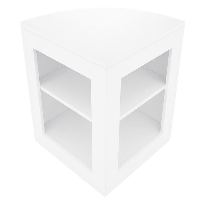 Set Banconi Negozi Bianco Phoenix LED C1200 CM60 TB60 con Serrature e Vetrina