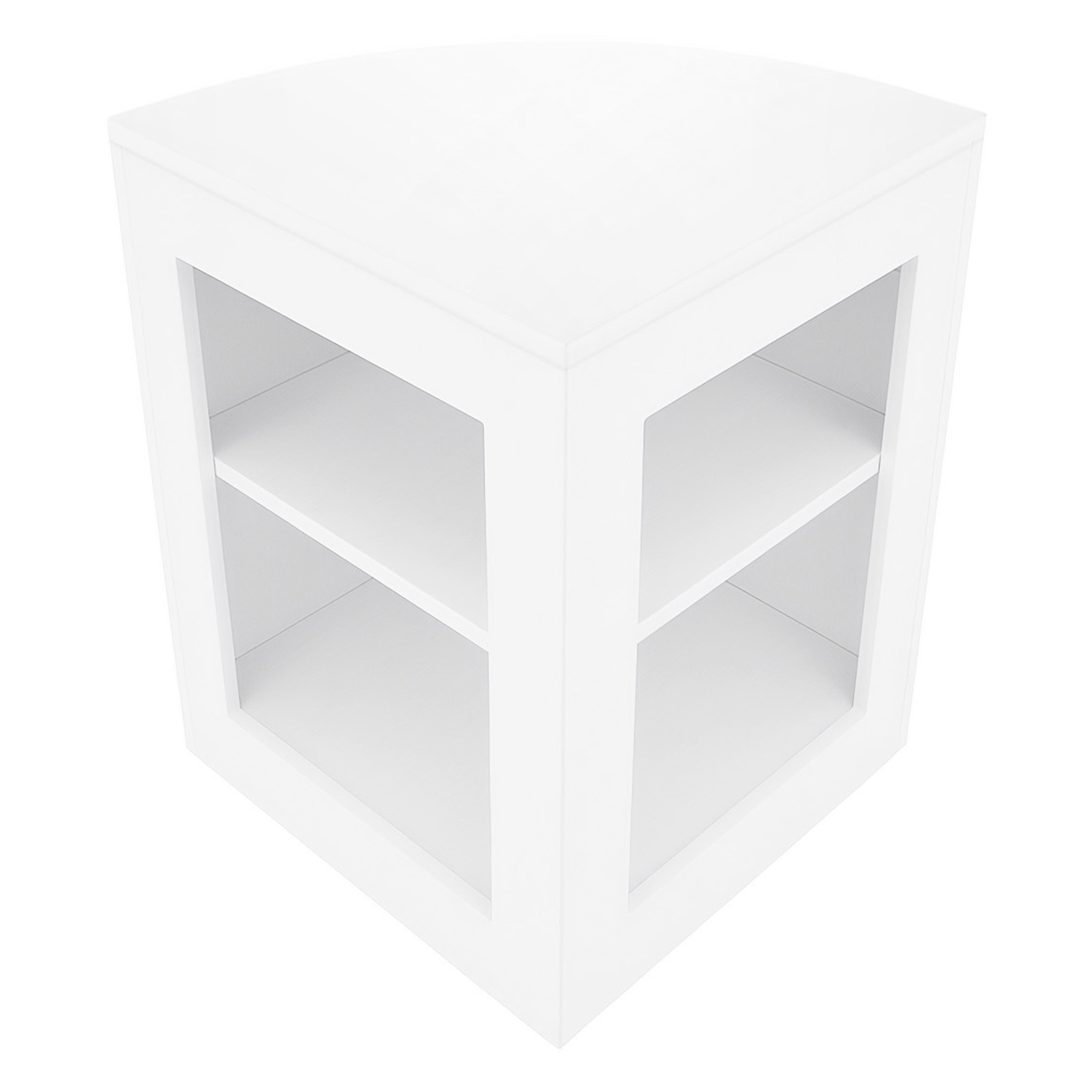 Set Banconi Negozi Bianco Phoenix LED C1200 CM60 TB60 con Serrature e Vetrina