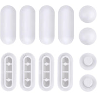 Paracolpi per sedili wc, 12 pezzi paracolpi wc, paracolpi gommin