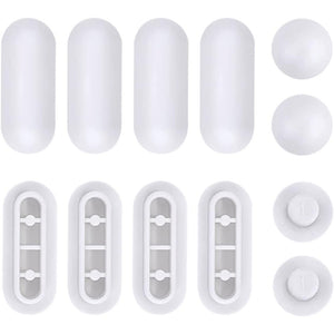 Paracolpi per sedili wc, 12 pezzi paracolpi wc, paracolpi gommin