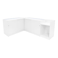 Set Banconi LED Bianco Aries K1200 CM60 TB60 Vetrina Negozio con Serratura