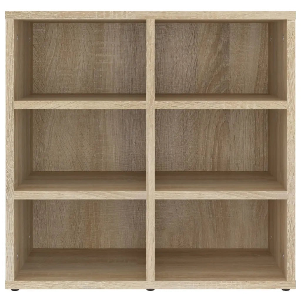 Scarpiere 2 pz-Set di 2 Scaffale per scarpe Rovere Sonoma 52,5x30x50 cm