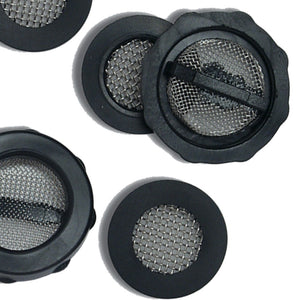 Guarnizione in gomma con filtro 2 pz