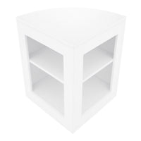 Set Banconi Bianco Gravity LED B1200 C1200 CM60 TB60 con Vetrina e Serratura