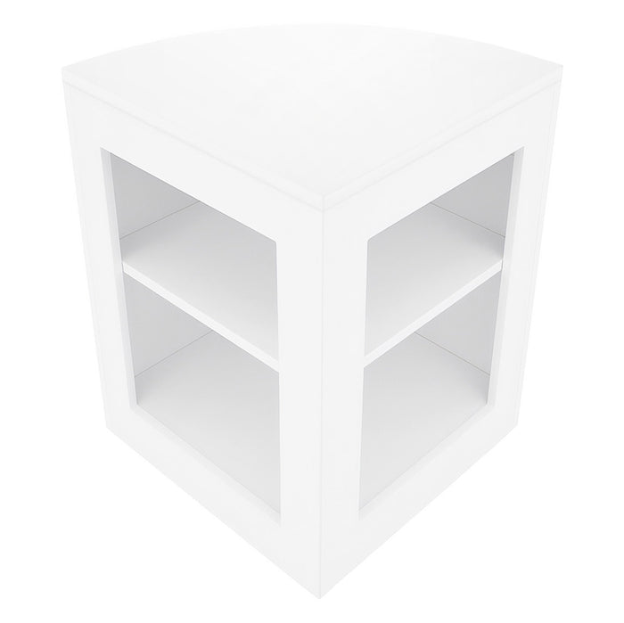 Set Banconi Bianco Polaris LED K1200 B1200 CM60 TB60 con Serratura e Vetrina