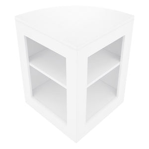 Set Banconi Bianco Polaris LED K1200 B1200 CM60 TB60 con Serratura e Vetrina