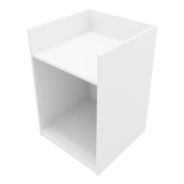 Set Banconi Bianco Vega LED K1200 C1200 CM60 TB60 con Serratura e Vetrina