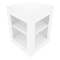 Set Banconi Bianco Vega LED K1200 C1200 CM60 TB60 con Serratura e Vetrina