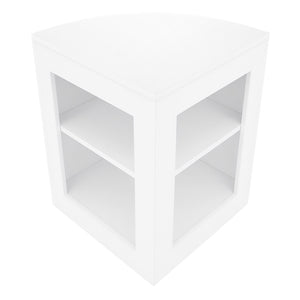 Set Banconi Bianco Vega LED K1200 C1200 CM60 TB60 con Serratura e Vetrina