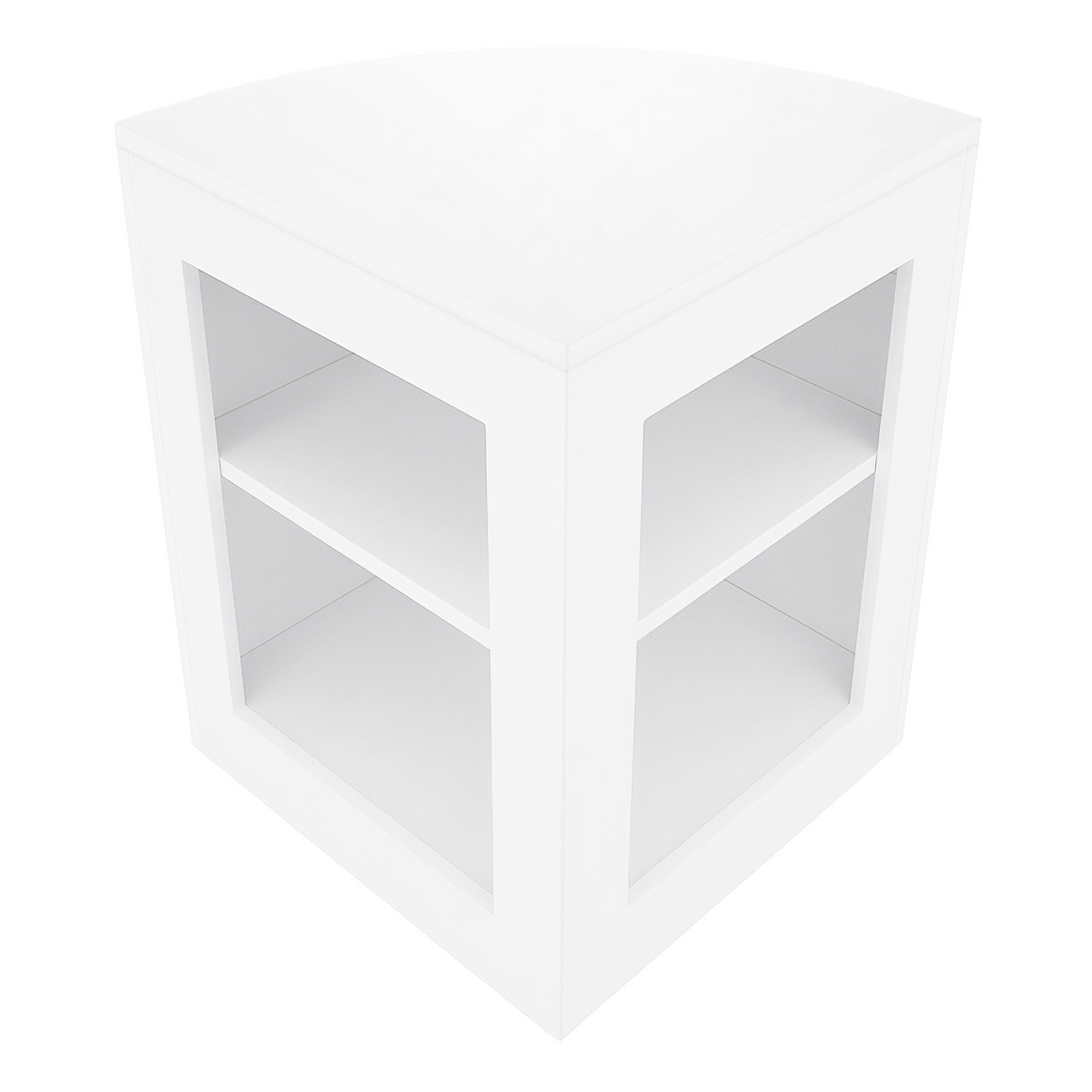 Set Banconi Bianco Vega LED K1200 C1200 CM60 TB60 con Serratura e Vetrina