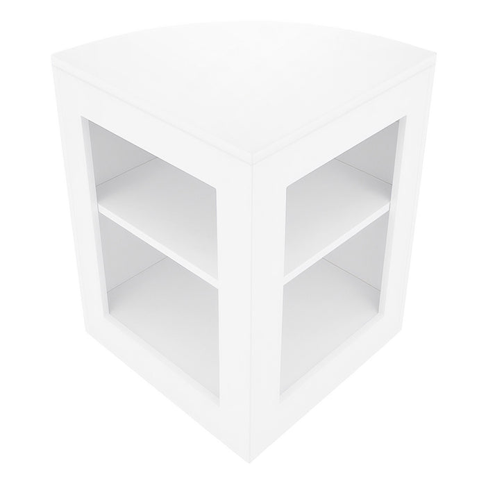 Set Banconi Bianco Vega LED K1200 C1200 CM60 TB60 con Serratura e Vetrina