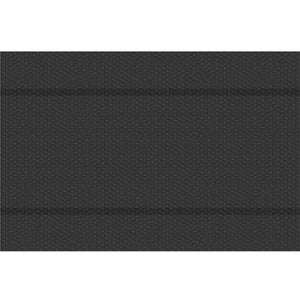 Copertura per piscina rettangolare nera 400 x 600 cm 3408094