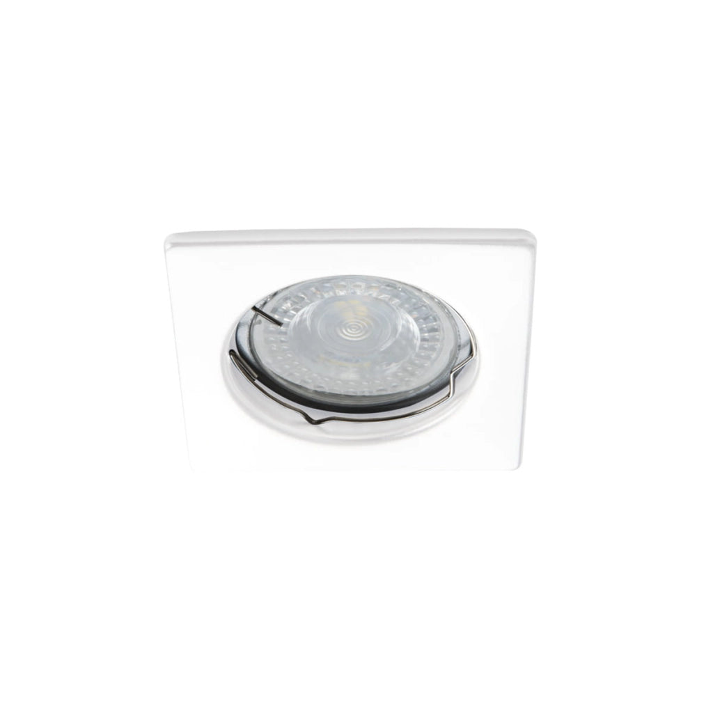 Kanlux ALOR 26726 faretto incasso quadrato bianco GU10
