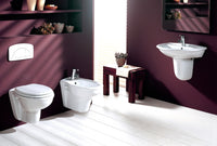 Bidet sospeso - serie fiore