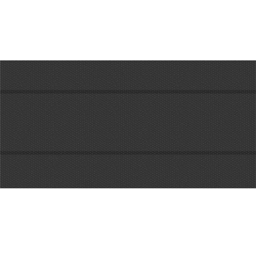 Copertura per piscina rettangolare nera 500 x 1000 cm 3408095