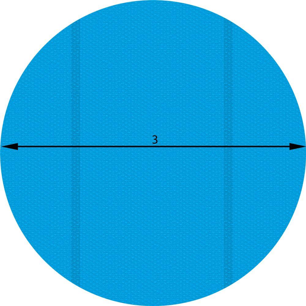 Copertura per piscina rotonda Ø 300 cm blu 3408097