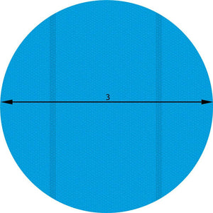 Copertura per piscina rotonda Ø 300 cm blu 3408097