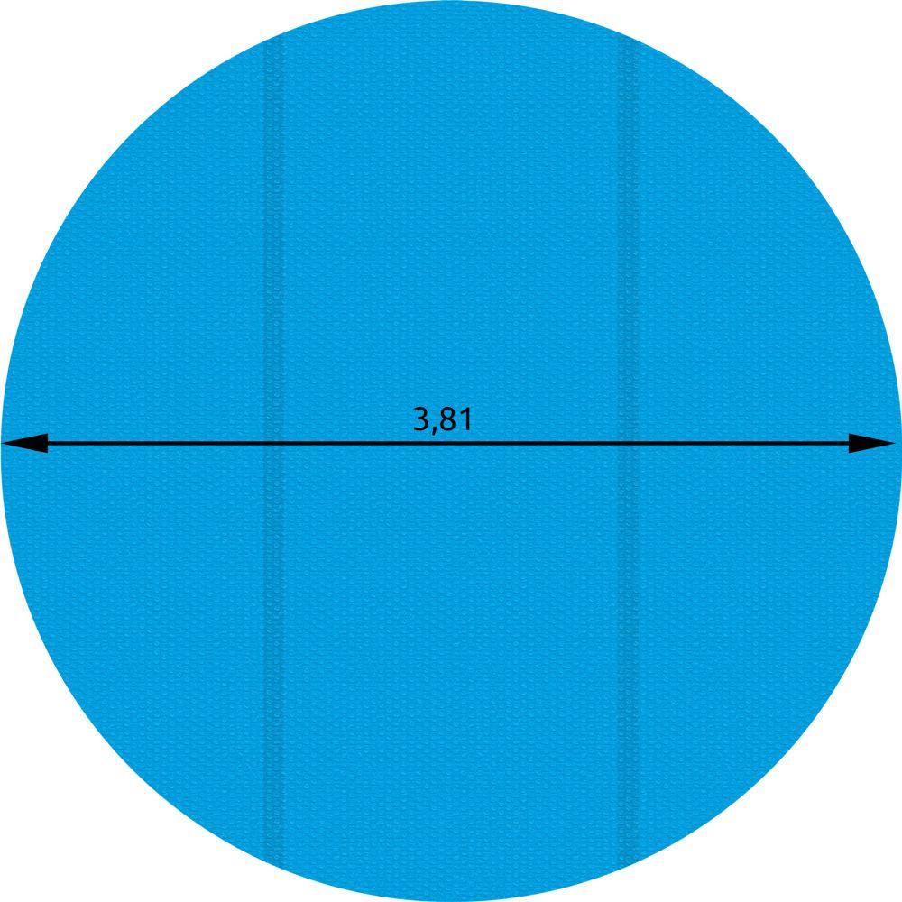 Copertura per piscina rotonda Ø 381 cm blu 3408099