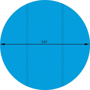 Copertura per piscina rotonda Ø 381 cm blu 3408099