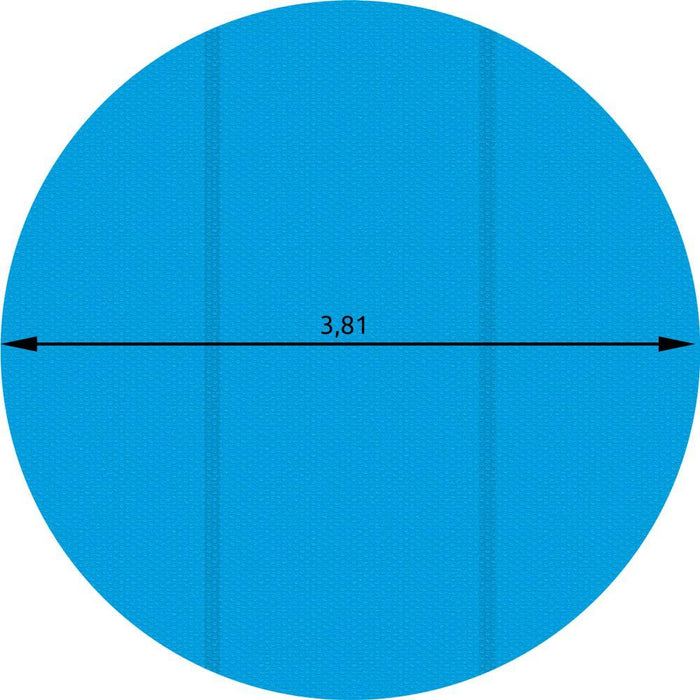 Copertura per piscina rotonda Ø 381 cm blu 3408099