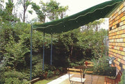 RICAMBIO TOP COPERTURA PER VERANDA A PARETE 300X400 COLORE VERDE
