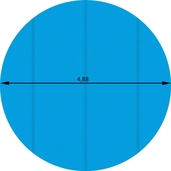 Copertura per piscina rotonda Ø 488 cm blu 3408101
