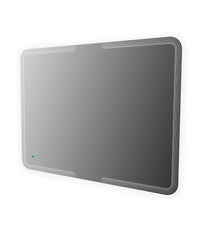 Specchio illuminazione led con disegno lavorato Made in Italy 40312