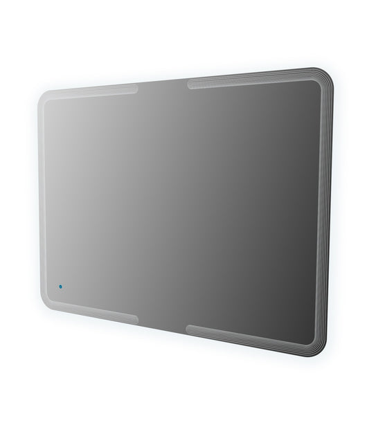 Specchio illuminazione led con disegno lavorato Made in Italy 40312