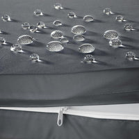 Lettino prendisole sedia a sdraio mobile da giardino 5 posizioni nero 2208057