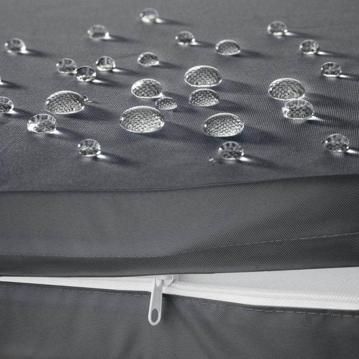 Lettino prendisole sdraio mobile da giardino 5 posizioni grigio 2208056