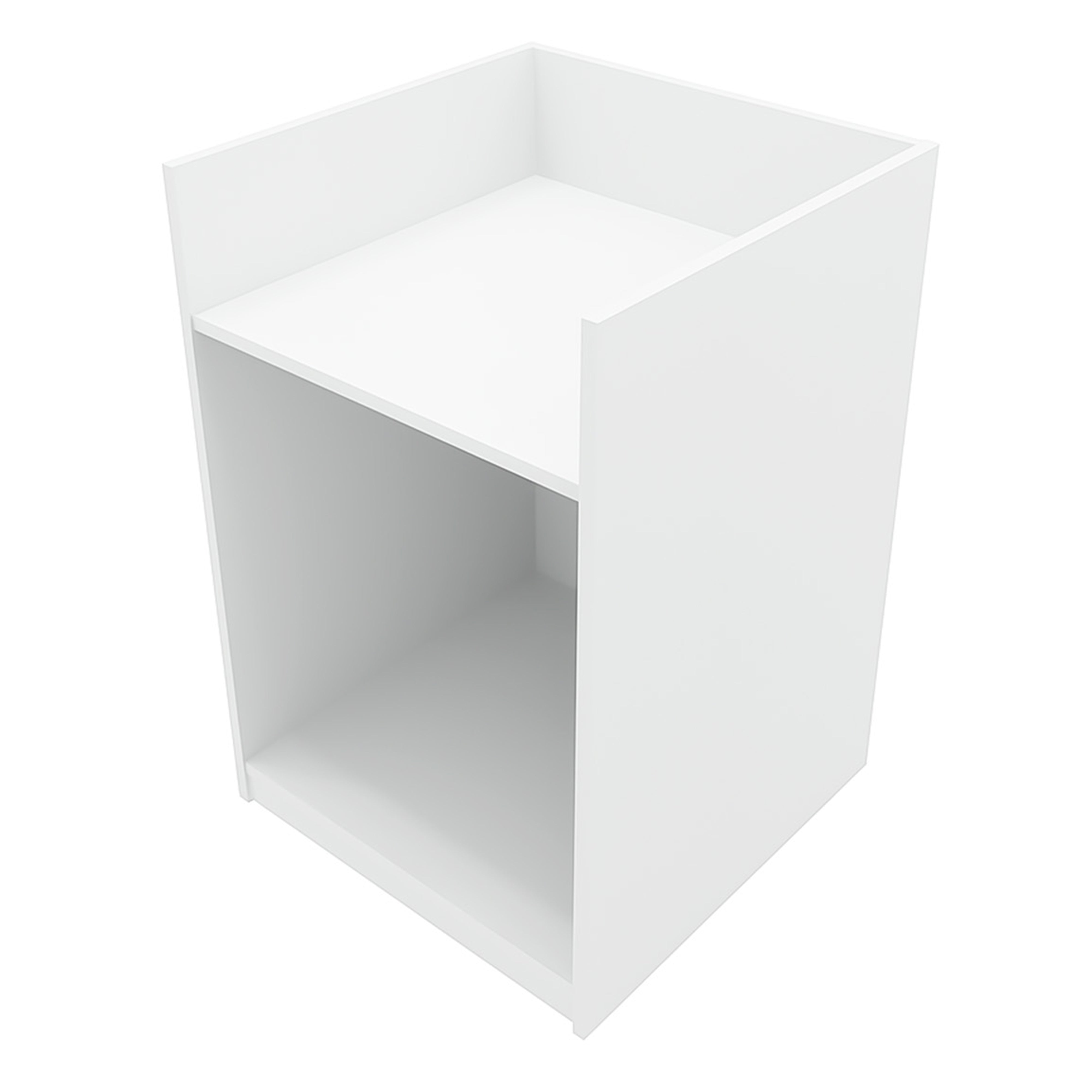 Set Banconi Bianco Europa LED B1200 C1200 LM60 TB60 con Serrature e Vetrina