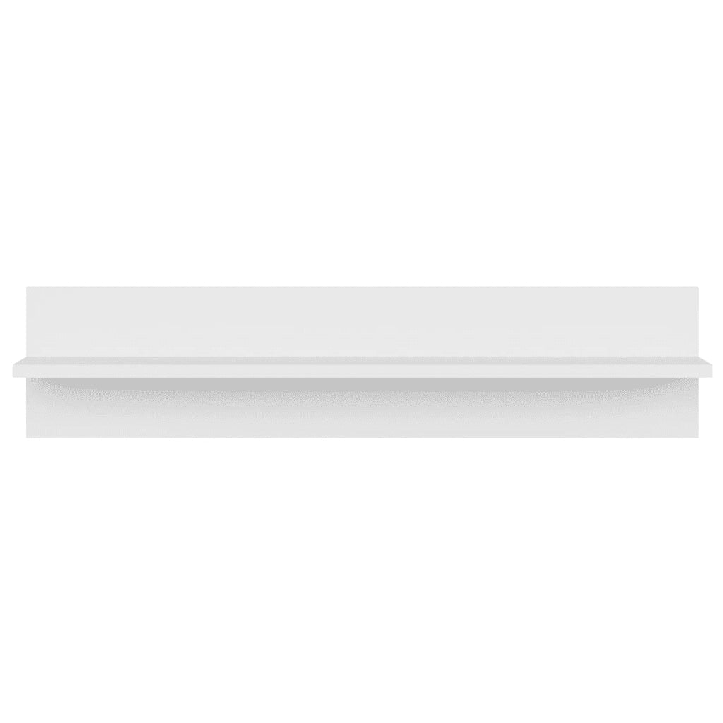 Mensole a Muro 4 pz Bianche 80x11,5x18 cm in Truciolato cod mxl 53911
