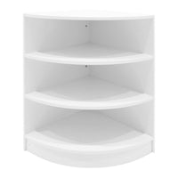 Set Banconi Bianco Theia LED K1200 C1200 LM60 TB60 con Serratura e Vetrina