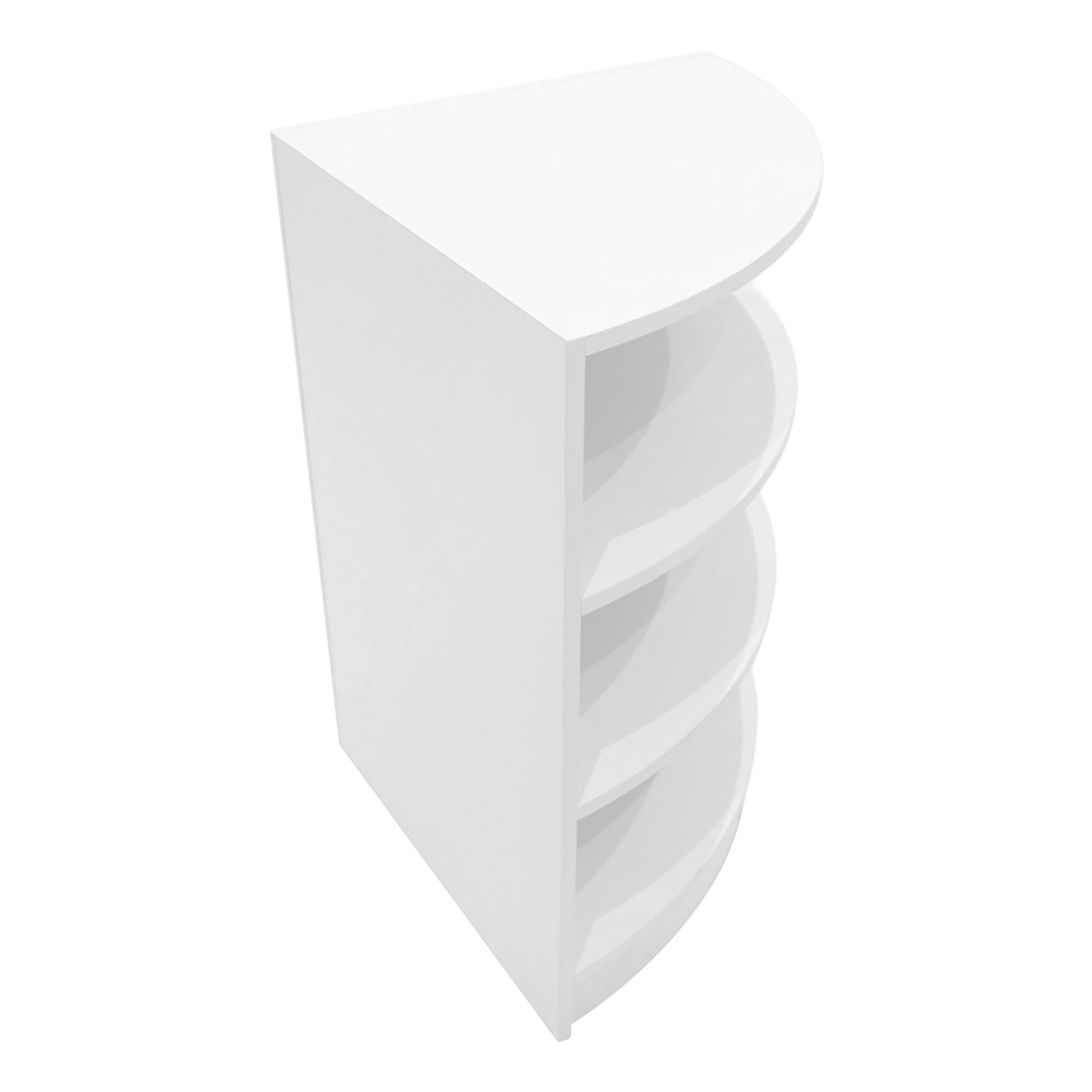 Set Banconi Bianco Theia LED K1200 C1200 LM60 TB60 con Serratura e Vetrina