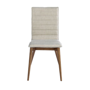 Sedia in tessuto grigio