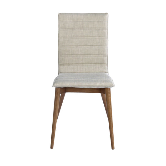 Sedia in tessuto grigio