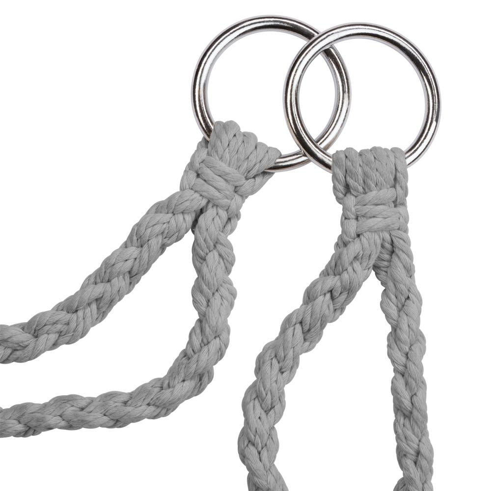 ELISA poltrona sospesa amaca mobili da giardino diametro 80 cm grigio 2208165