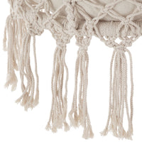 ELISA poltrona sospesa amaca mobili da giardino diametro 80 cm beige 2208164