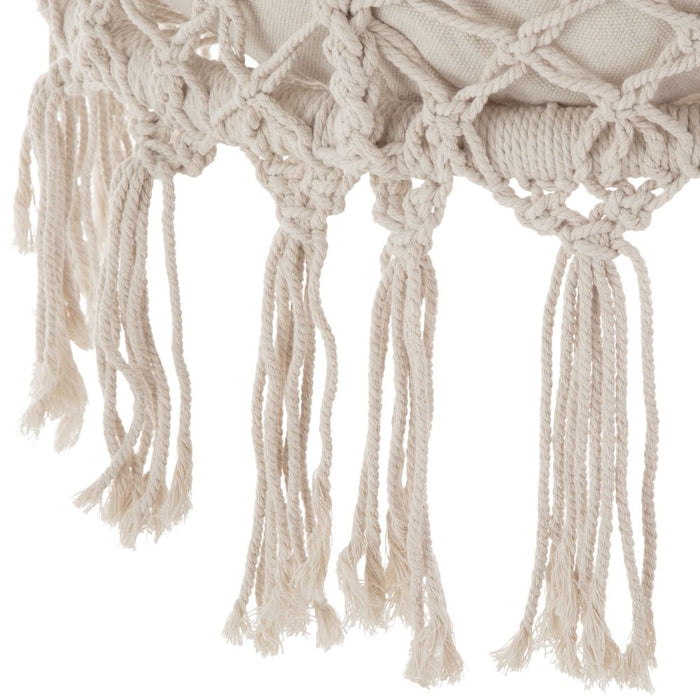 ELISA poltrona sospesa amaca mobili da giardino diametro 80 cm beige 2208164