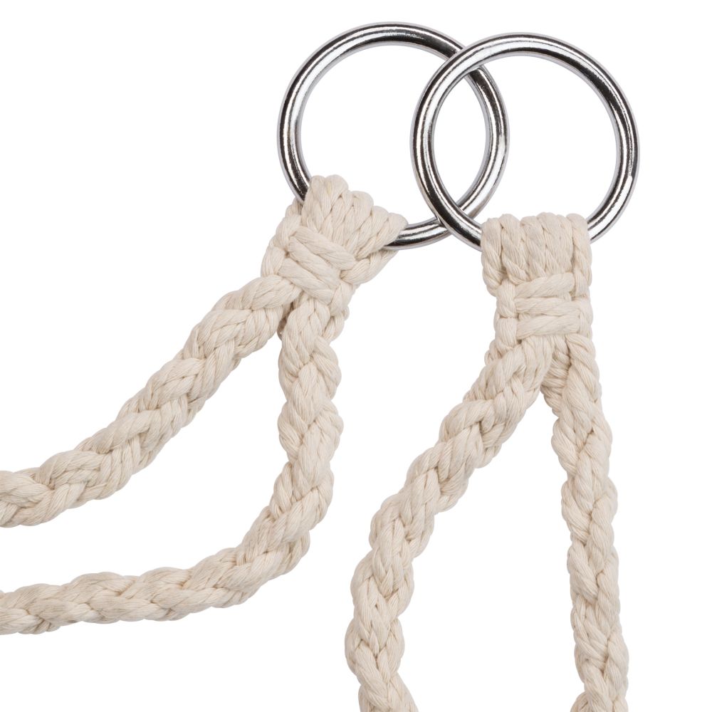 ELISA poltrona sospesa amaca mobili da giardino diametro 80 cm beige 2208164