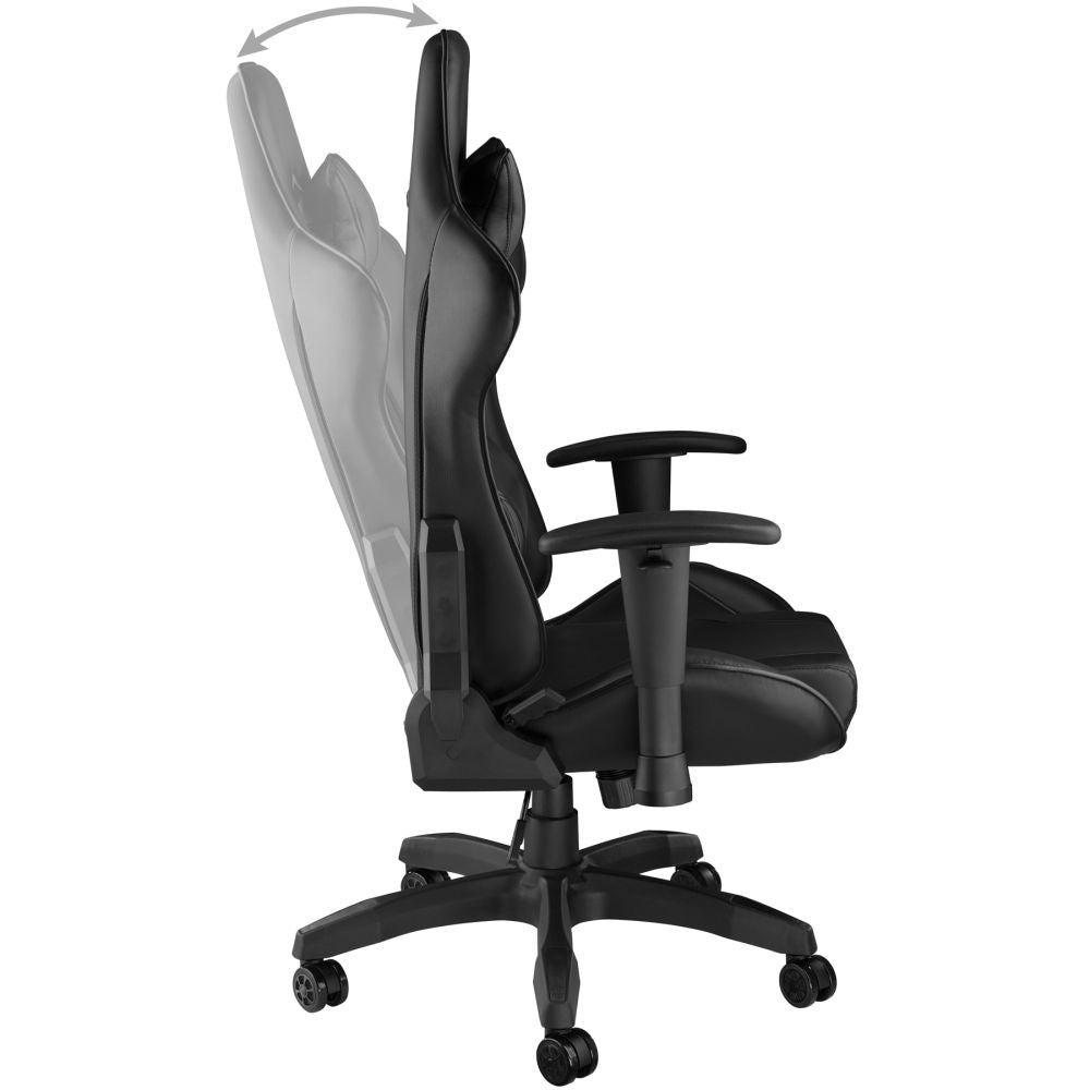 Poltrona da ufficio sportiva gamer chair nera 08_0000368