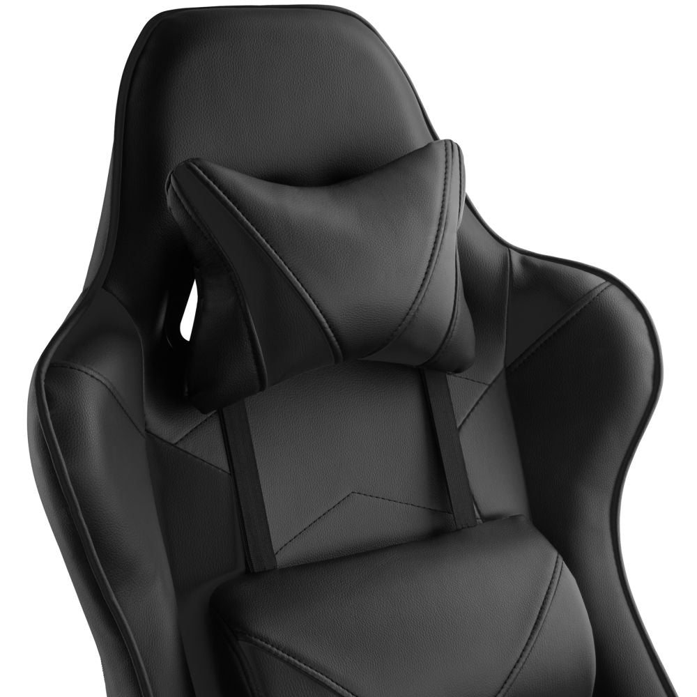 Poltrona da ufficio sportiva gamer chair nera 08_0000368
